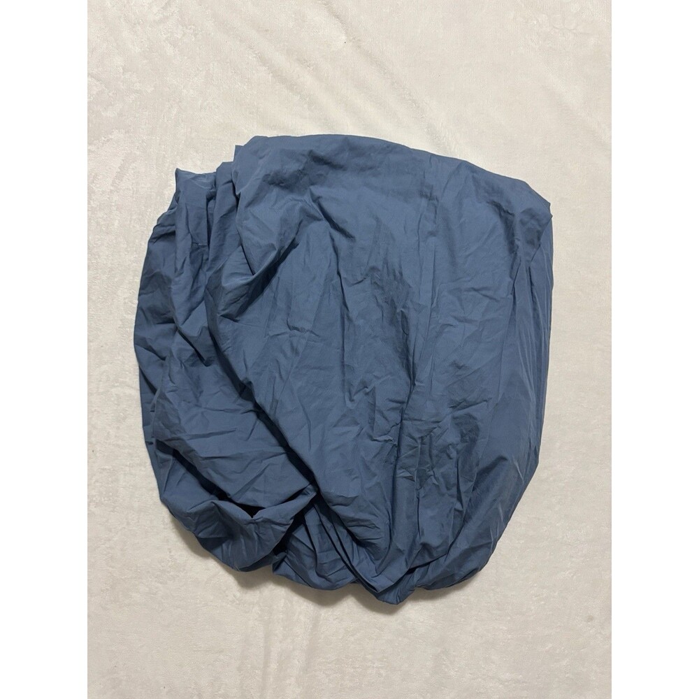 My Pillow King Fitted Sheet 100% Cotton Percale Blue Bed Linen